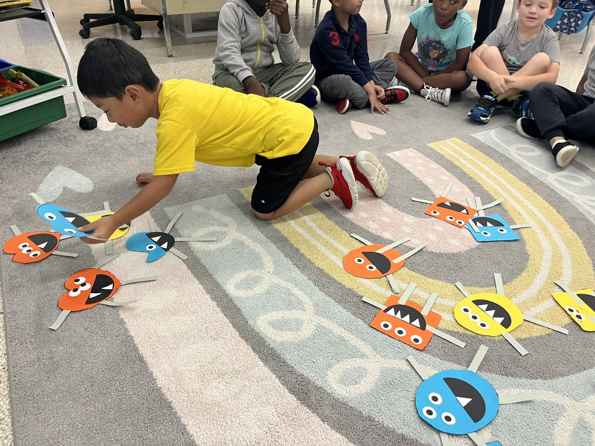 Today we made monsters and sorted by attributes! Can you guess how we sorted? <a href="/RosemontForest/">Rosemont Forest Elem</a>