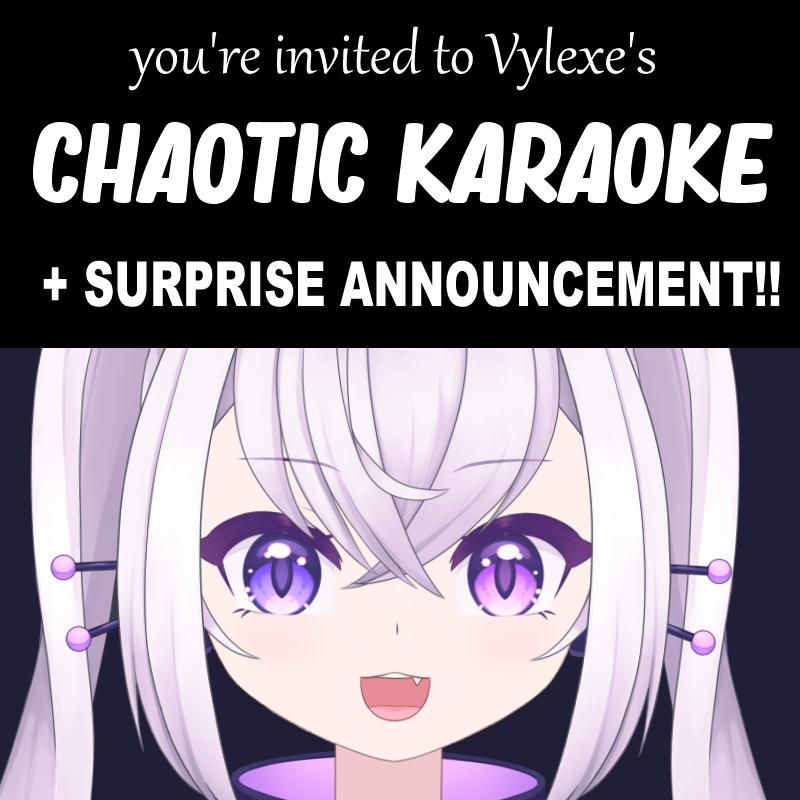 vylexevt's tweet photo. 🎵Tomorrow 4PM EST is the BIG DAY where you can come see me sing silly songs on stream! 🎵 I'll also be dropping some big news on the future of my content creation, so don't miss out!

(I've also got an extra silly surprise song at the end...)
#ENVtubers #VtubersUprising #Vtuber https://t.co/u48OYOTFTr