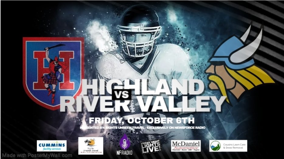 Scots vs. Vikes - Who will prevail at the end of this weeks Friday Night Lights LIVE! Presented by Sights Unseen Travel Agency? This Friday, both teams will leave it all on the field! 

Listen LIVE beginning at 6:30PM, Tonight, only on NewsForce Radio.