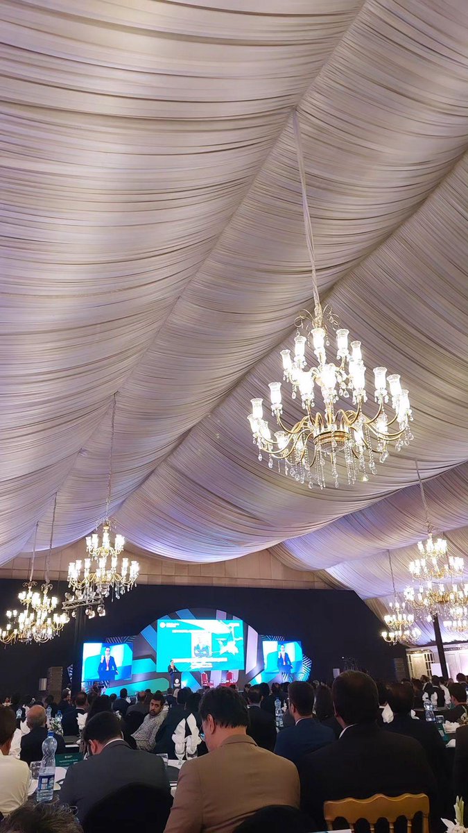 Asaad_SSSS's tweet photo. Attended the Annual Excellence Awards by @CFA_Pakistan today, where the minister for energy @magmmz was present and talked about the steps that are being taken to resolve the issues of circular debt and the privatisation of DISCOs.
Hopefully, we'll hear some good things soon. https://t.co/i607xdGOzK