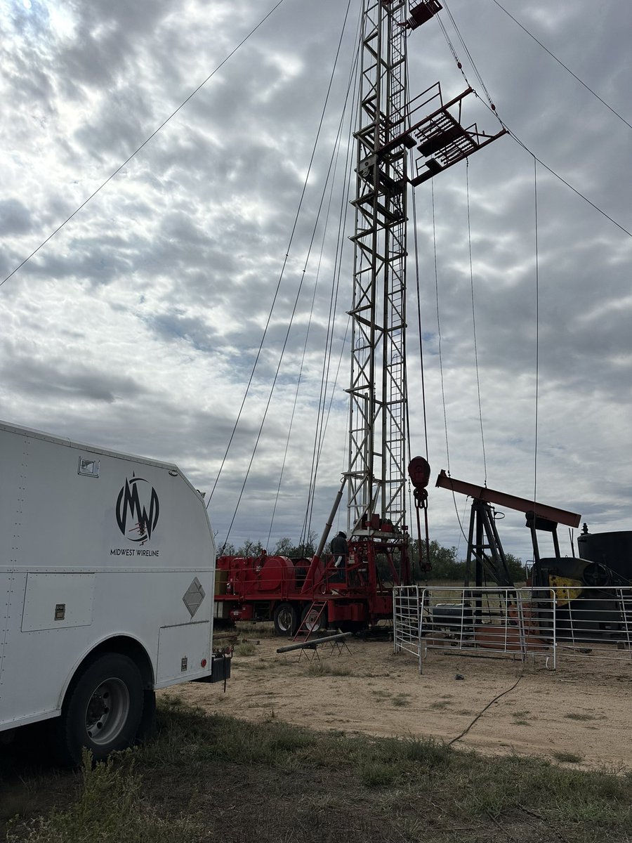 Plug and Perf.. #kansasoil #oilandgas #ofs