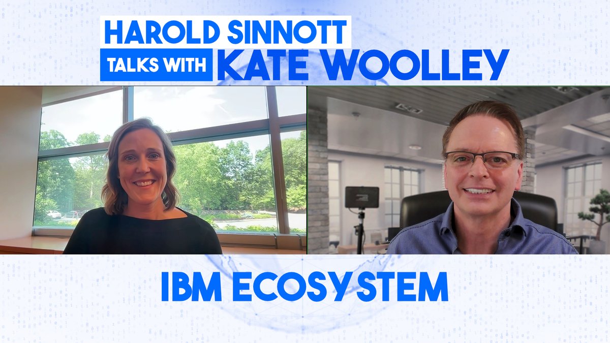 #IBMPartnerPlus for Mutual Success and #Innovation: ibm.biz/BdyucP I'm excited to share this insightful conversation with @IBM's Kate Woolley 👉Watch the interview: youtu.be/fWOyWCe5cxw?si… @IBMPartners #IBMPartner #AI #IoT @RyanBares @SpirosMargaris @DeepLearn007