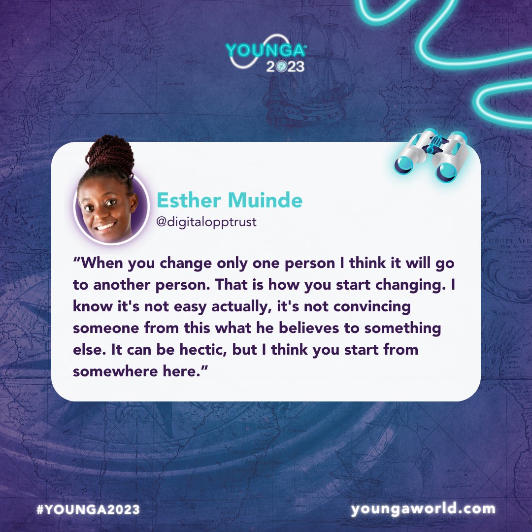 BridgingTheGapX's tweet photo. The first amazing week of #YOUNGA2023 sessions has come to an end, leaving us with a treasure trove of wisdom and inspirationππ¬
Here are some quotes and takeaways π #YOUNGADelegate #YOUNGA #SDGs https://t.co/DiS8hf2SYy