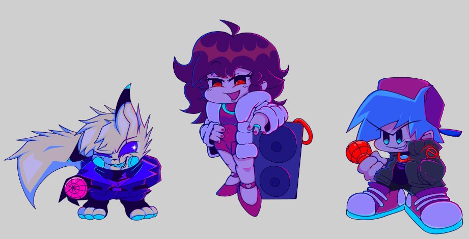 _Warp_'s tweet photo. Comment Characters down below (they can be yours) if you want them to be in the background of this concept for a revamped Codename: Wraith #FNF #fnfmod #fnfrhys #fnfcodenamewraith #fnfboyfriend #fnfgirlfriend #fnfconcept #fridaynightfunkin https://t.co/ciHgUI6Sn9