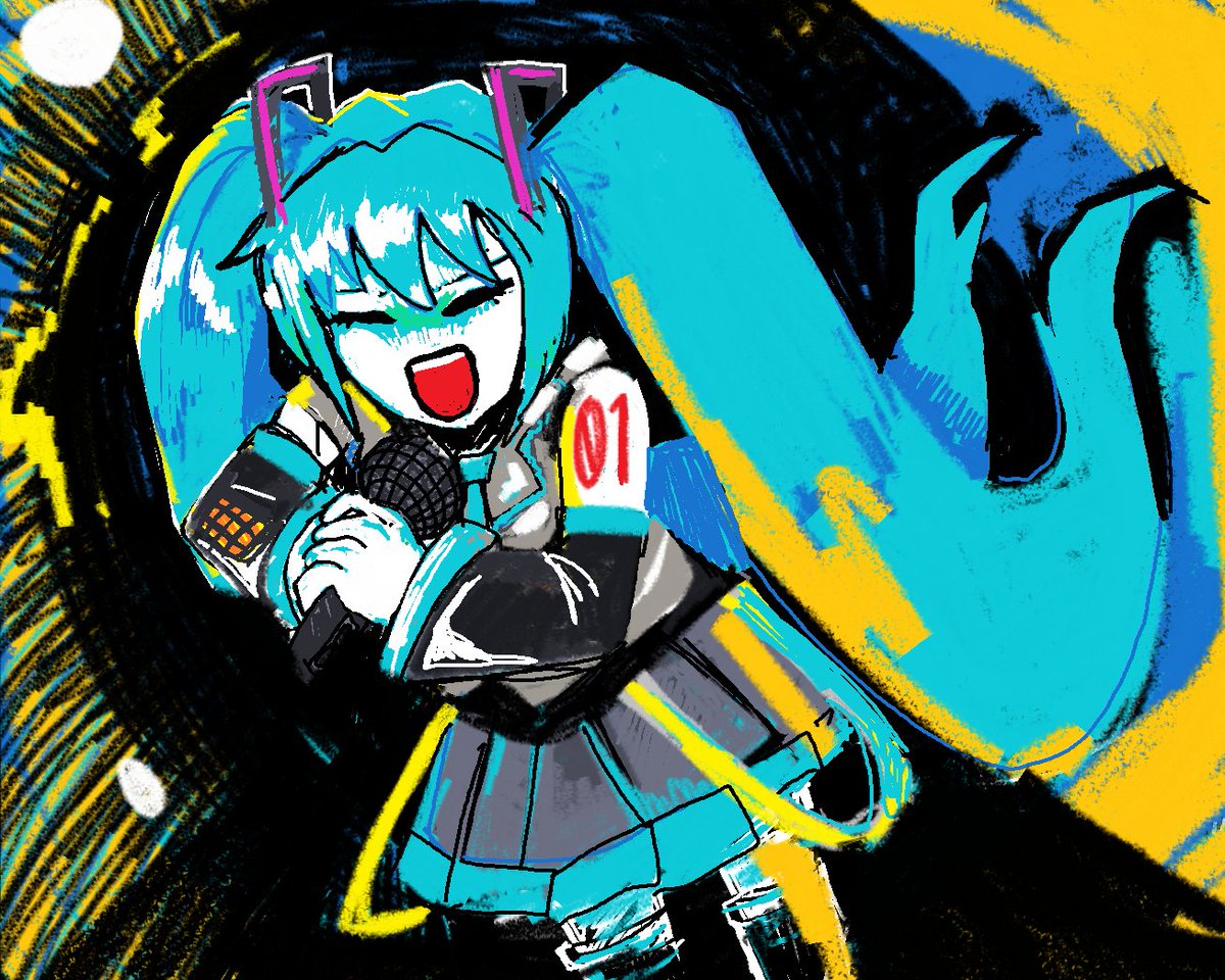 batbitez's tweet photo. ms paint mikuuuu i just felt like actually posting for once lol https://t.co/p41Y4EP5Dj