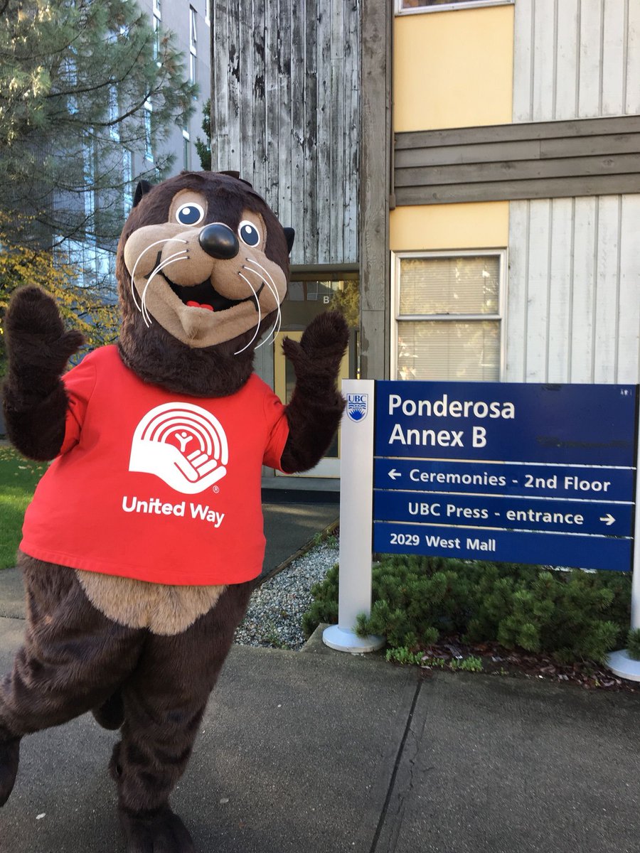Get ready! Only one week till Seymour visits UBC Point Grey campus for a lunchtime stroll.

Follow along on Friday October 13th as Seymour is also taking over the UBC United Way Instagram.