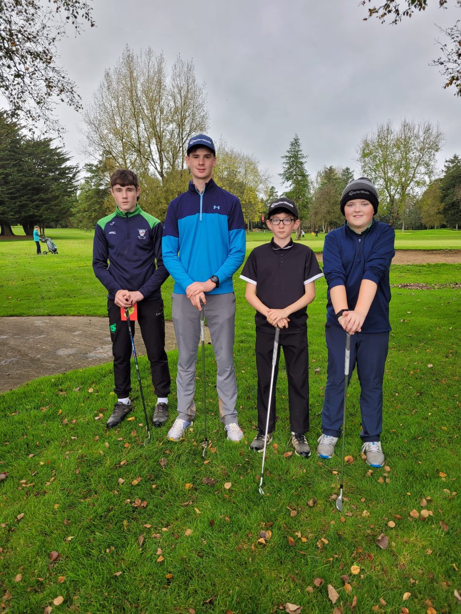 Well done to all our golfers today representing @colaistetreasa @BoherbueC & @MillstreetCS