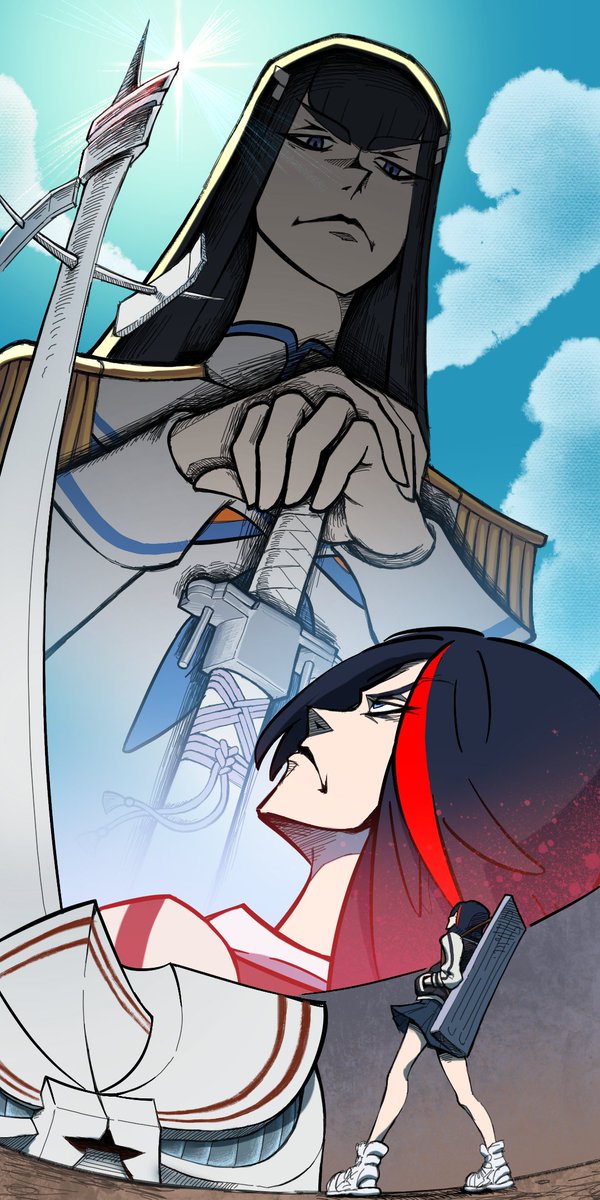 emonwell's tweet photo. HAPPY 10 YEARS KILL LA KILL

#キルラキル十襲年 #KilllaKill10th #Anime #Animation #TRIGGER #TRIGGERinc https://t.co/uHcy5Jcstm