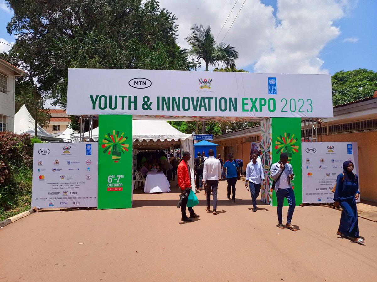 JustineNamaalwa's tweet photo. Today @Makerere hosted the Youth Innovation Expo, a space for young people to showcase their Innovations. Innovators of @MCFMakerere also participated fully. Young People need Space, Support &amp; Connections to impact the World through Innovative Solutions. https://t.co/uxXRFXFZwc