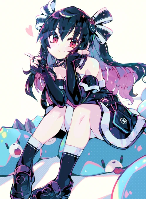 Uni from #HyperDimensionNeptunia   done last year for a patreon poll~!