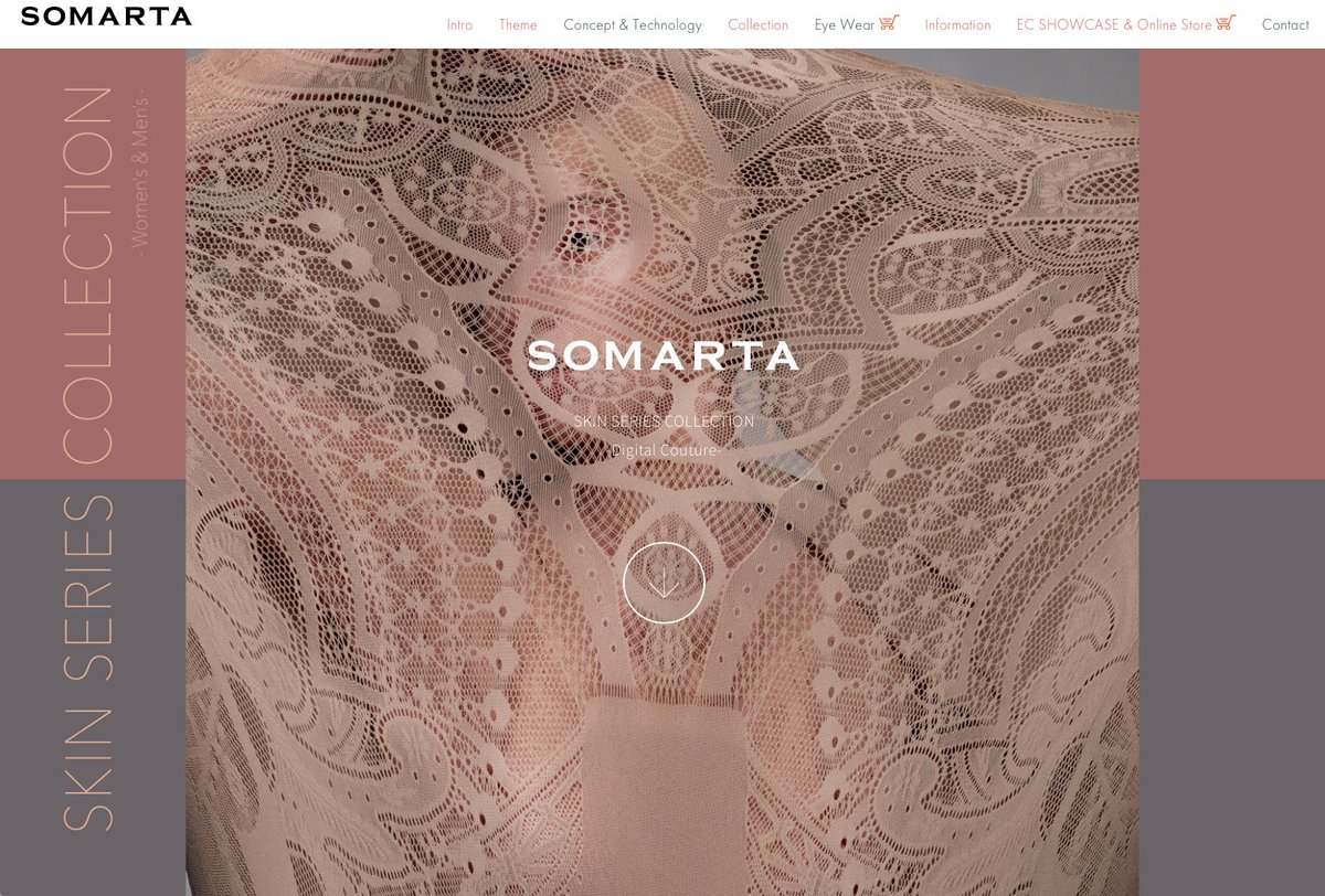SOMARTA
SKIN SERIES COLLECTION
DIGITAL COUTURE
- Women's &amp; Men's -
released @ somarta.jp
スキンシリーズ コレクションを公式WEBにてリリースいたしました。展示会開催中　公式サイト内⇨informationへ

#somarta #skinseries #digitalcouture #ソマルタ