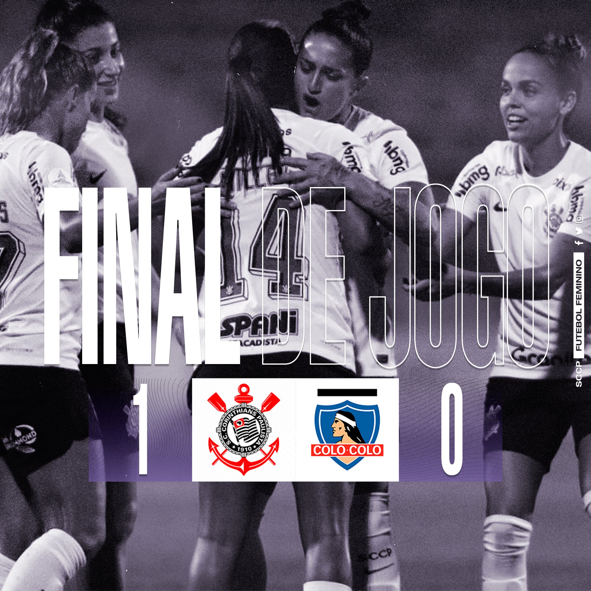 Corinthians Futebol Feminino on X: FIM DE JOGO! E que jogo rs. O