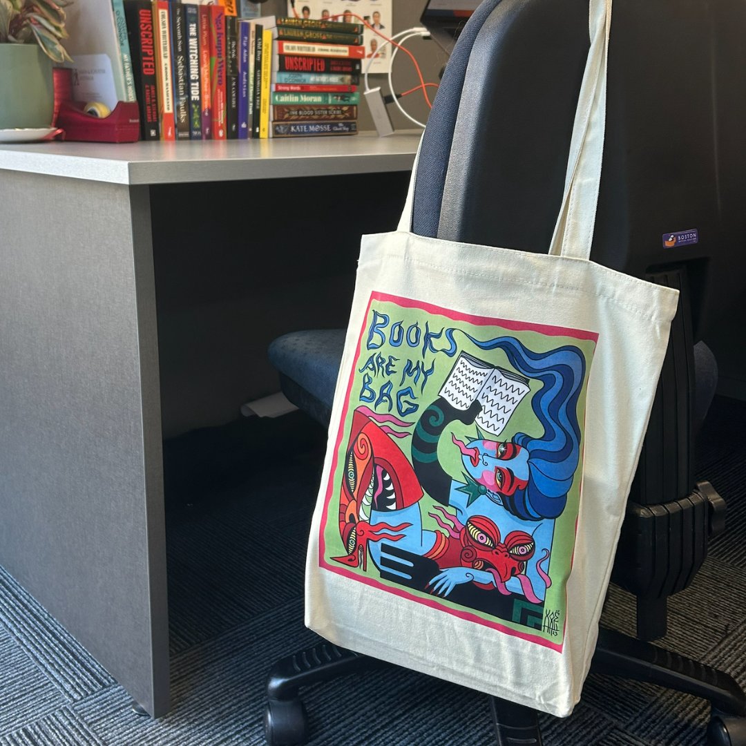 Happy Aotearoa NZ Bookshop Day!

We’re giving away 10 of our limited edition totes, designed and signed by the legendary Xoë Hall.

To enter, pop into your local bookshop and tag us and the bookshop in a post! We’ll be checking Instagram, Facebook and Twitter throughout the day!
