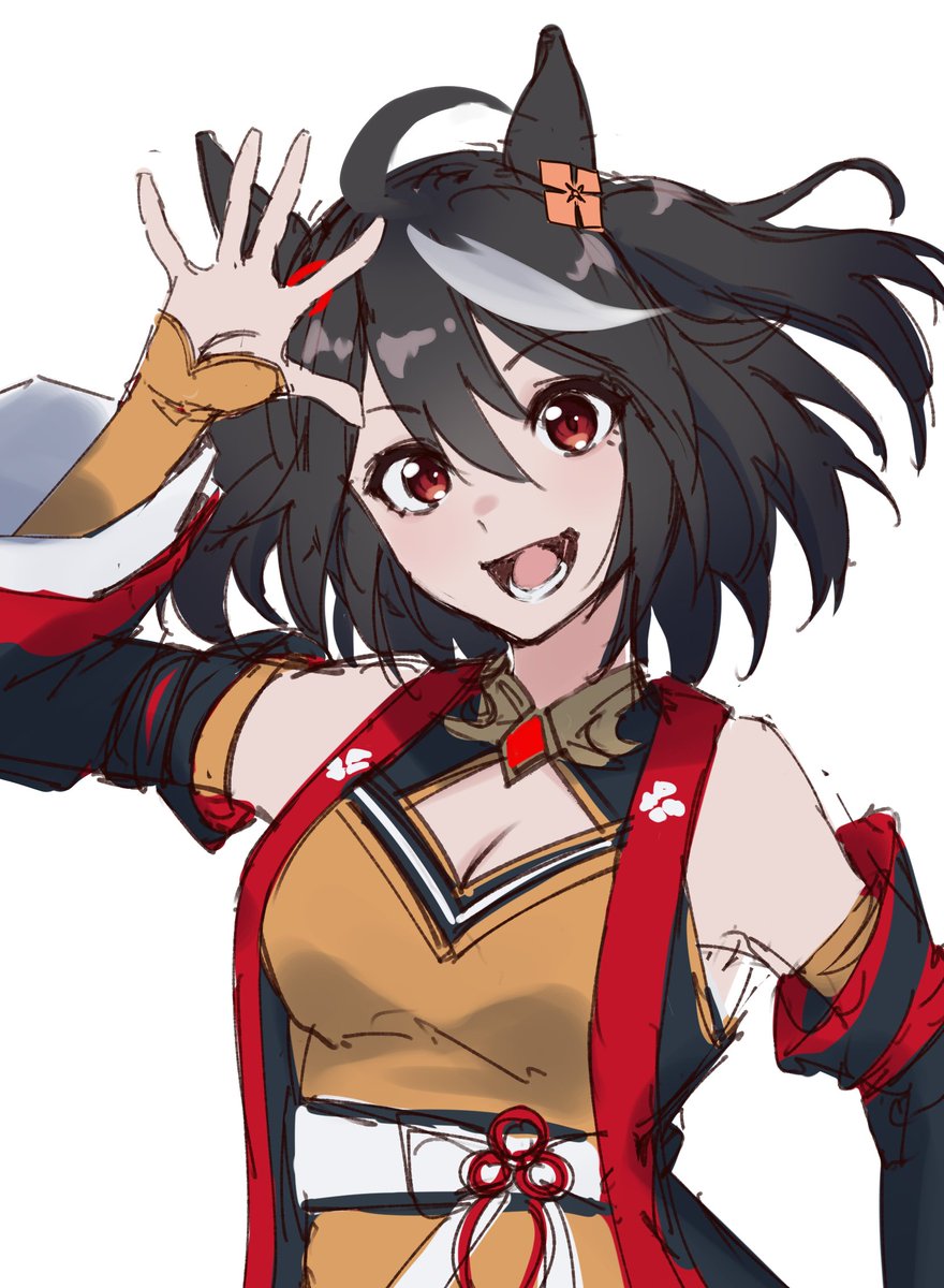 キタサンブラック(ウマ娘) 「朝落書き!」|だんぼるのイラスト