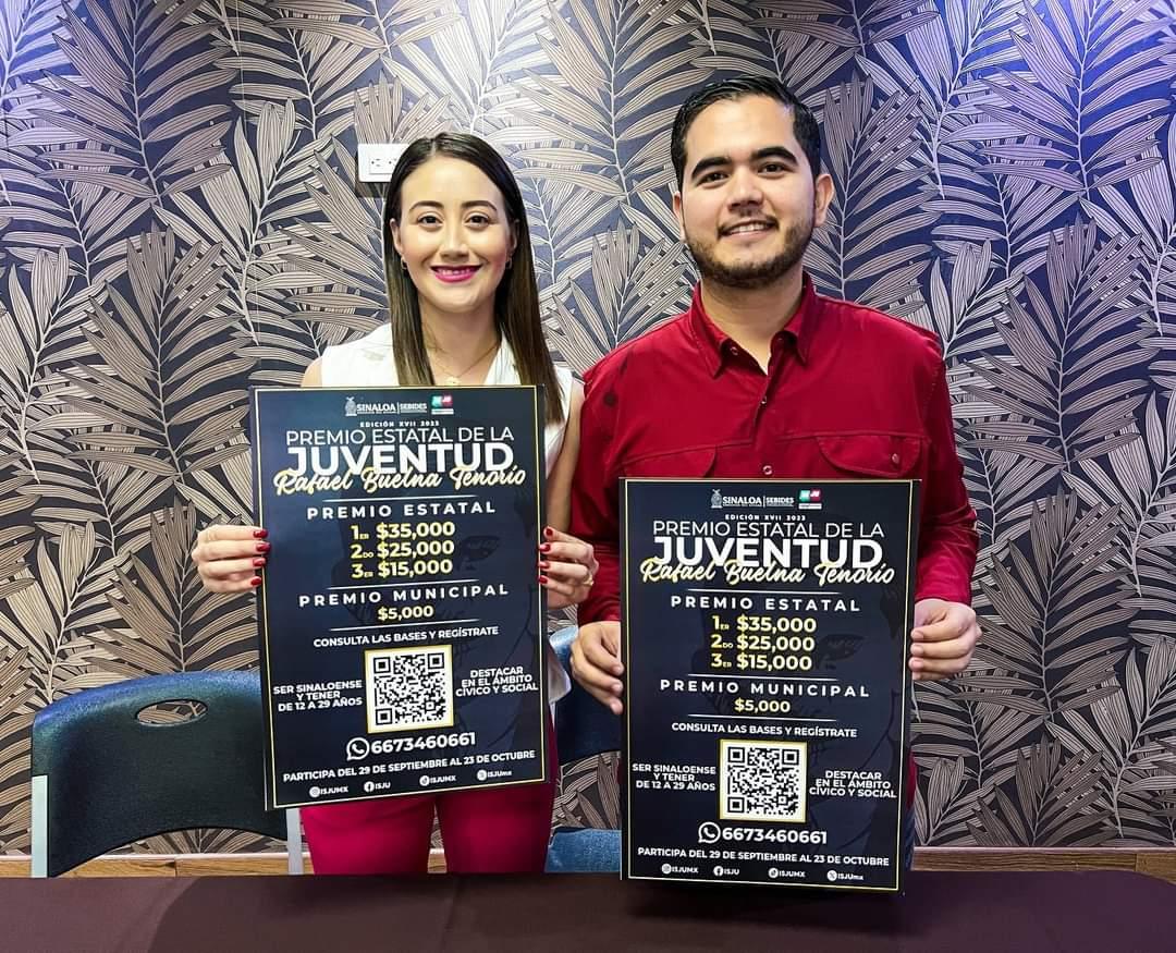 ISJUmx's tweet photo. Informamos a los medios de comunicación de Ahome sobre la convocatoria al Premio Estatal de la Juventud “Rafael Buelna Tenorio” 2023

Consulta las bases: https://t.co/5kmQ20aK8i, recuerda que tienes hasta el 23 de octubre 👌🏻 https://t.co/RE4iimfNJu