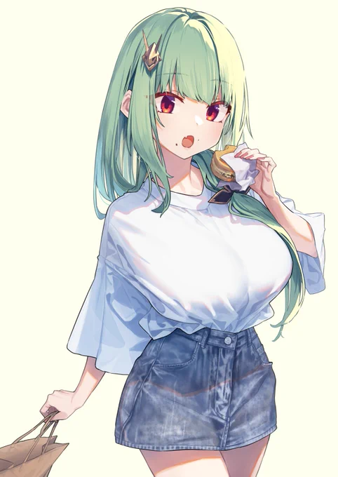 食欲の秋の暁璃ちゃん 
