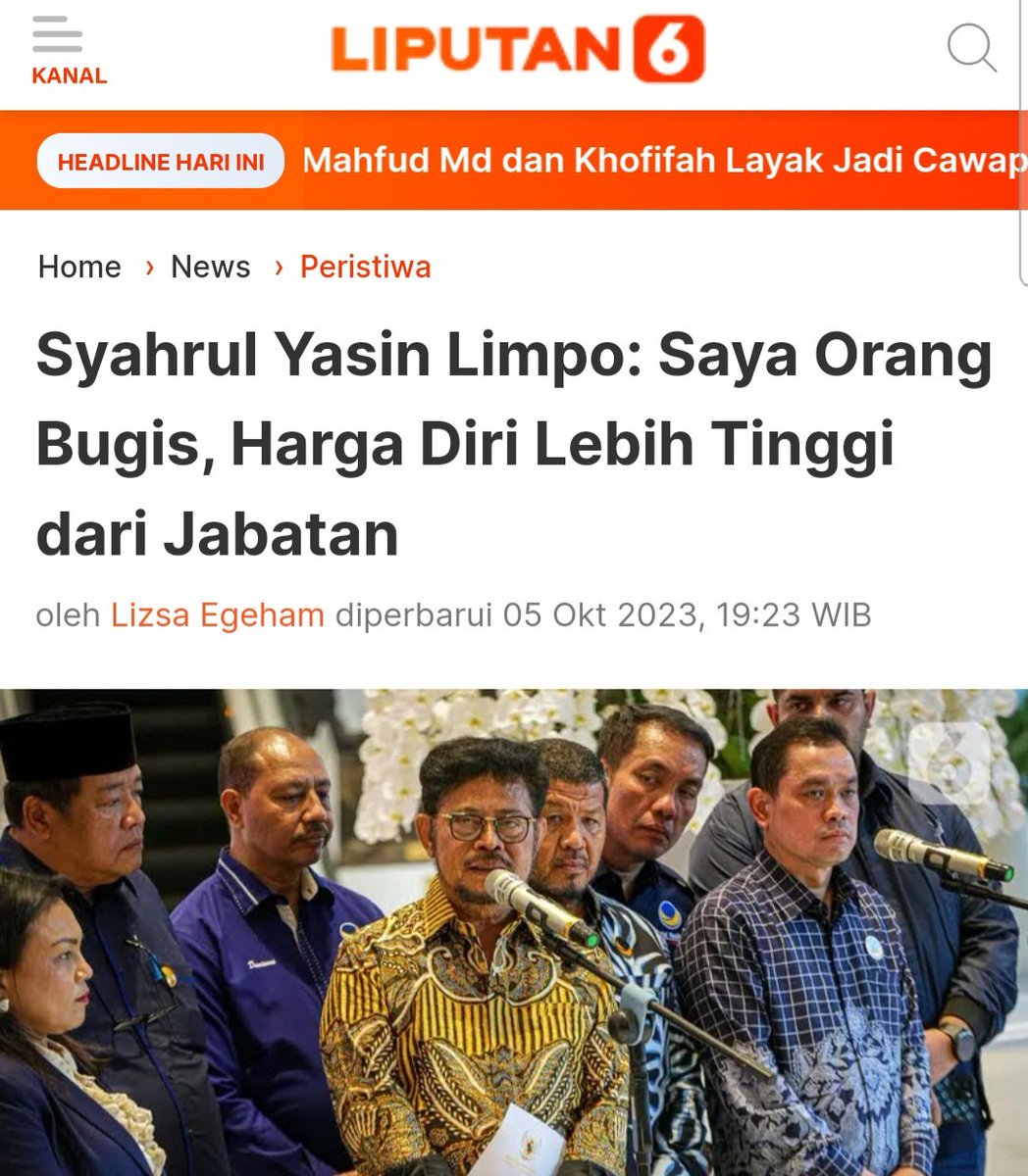 Setelah kena masalah baru ngomong2in soal suku dan ras adalah naif dan kurang ajar.
Justru dgn dia ngomong kalau dia orang Bugis, dia bikin malu orang Bugis. Orang Bugis akan. merasa tdk berharga jika melakukan korupsi!

<a href="/NasDem/">Partai NasDem</a> kapan bubar...??