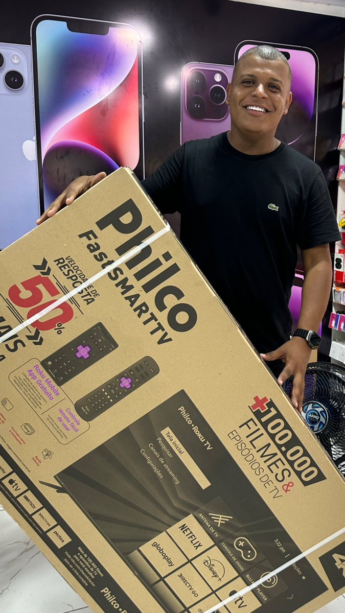 almeidamt7's tweet photo. TV SMART 50 POLEGADAS • PHILCO 

POR APENAS R$ 0,50 CENTAVOOOOOS!!! ✅✅✅✅✅ https://t.co/TYyhf3uIoi