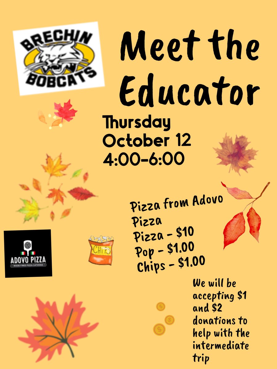 The staff at Brechin Public School wish you and your family a Happy Thanksgiving. We are looking forward to seeing you at our Meet the Educator evening on Thursday.
