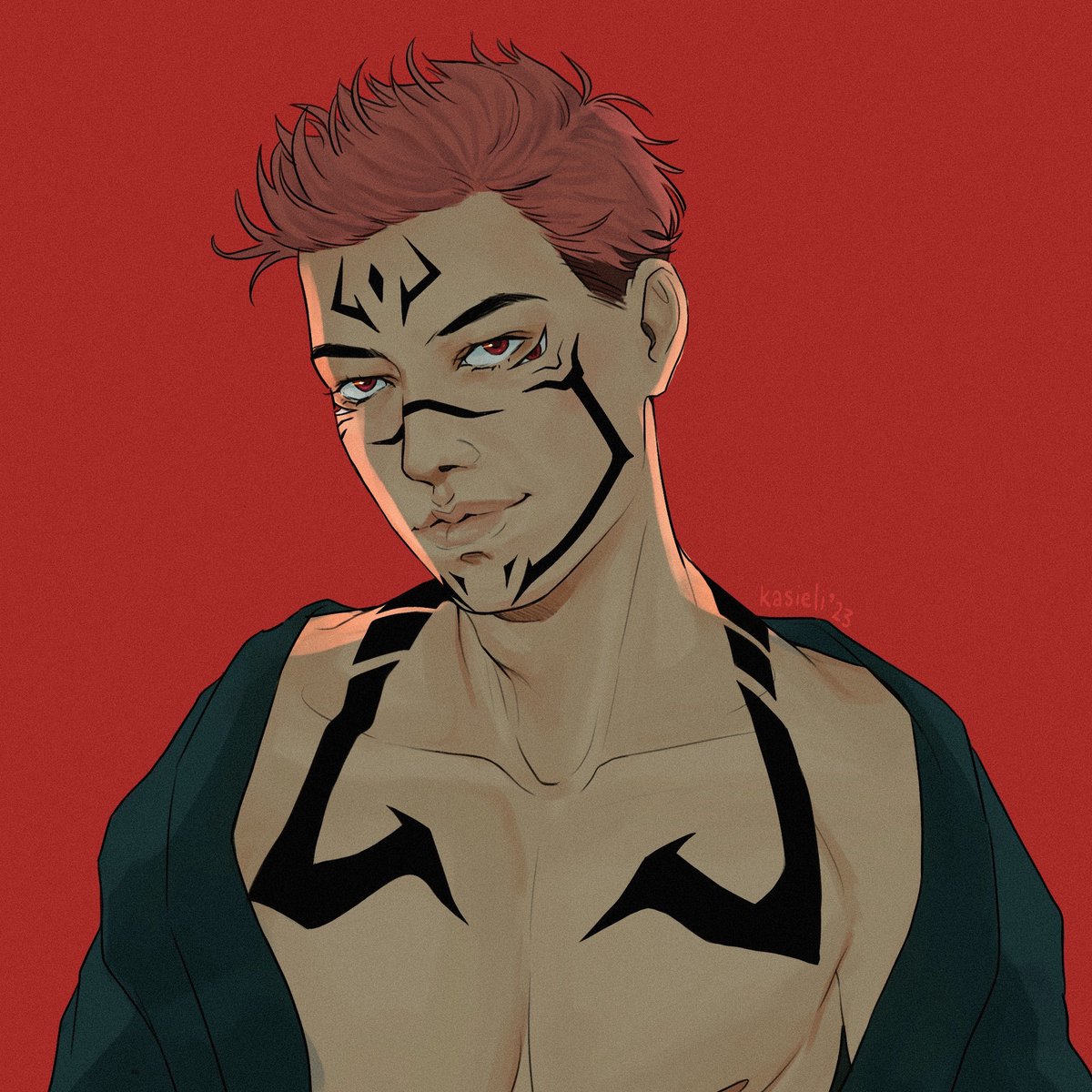 _kasieli's tweet photo. “I like #JujutsuKaisen for the plot”

The plot: (Pt 1)

#sukuna #nanamikento https://t.co/hP8GhmriKF