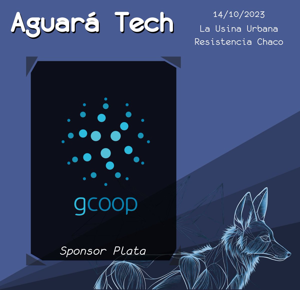 PythonNEA's tweet image. AGRADECEMOS A GCOOP POR SU APOYO
Sponsor Plata en AguaraTech
gcoop.coop
