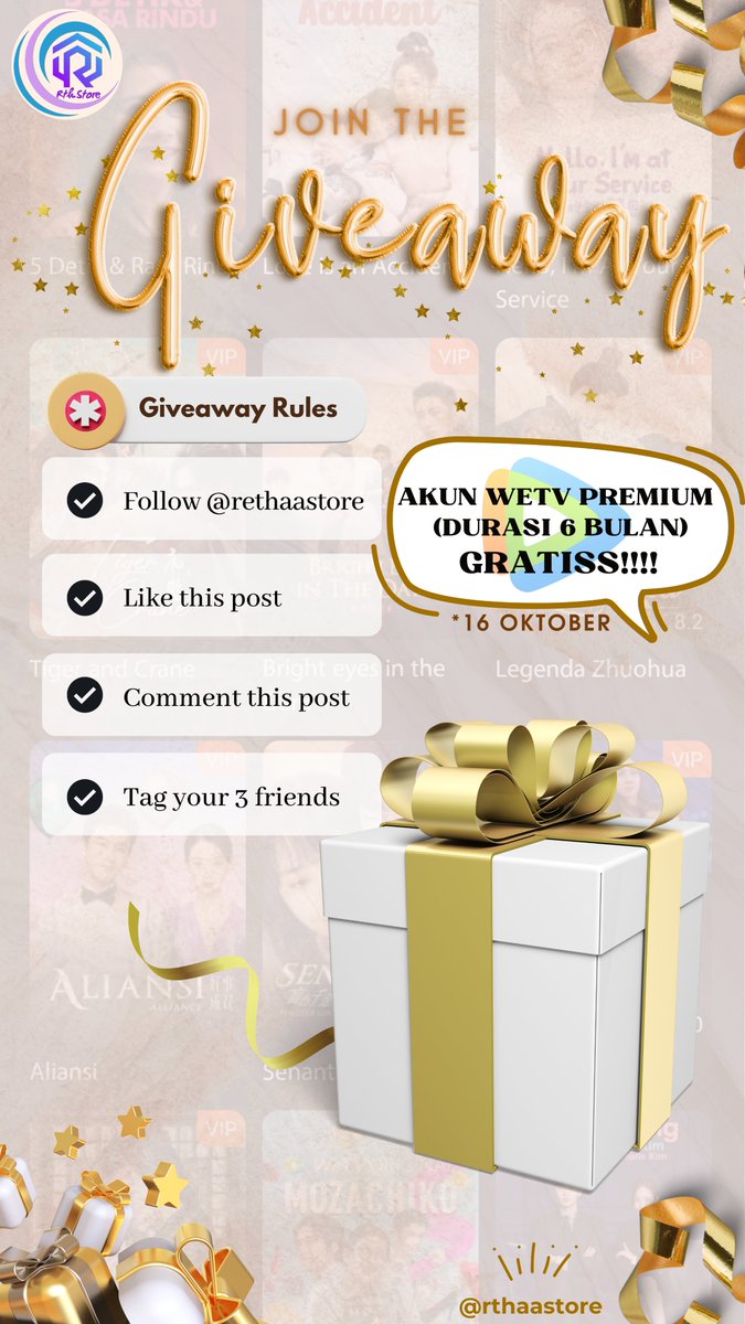 rethaa_ajeh's tweet photo. Ikutan yukkk
https://t.co/jGvJkYYrYj

#Zonabu #Tidur #Morninggg #Giveaway #WeTVth  #AppsPremium https://t.co/pTLIzezl40