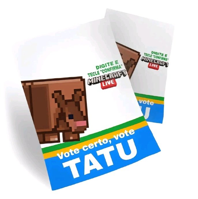TATU foi o Mob vencedor da votação da Minecraft Live 2023 #mobvote # minecraft 