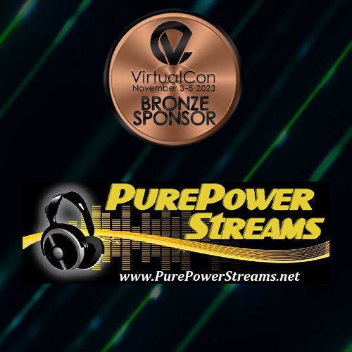 Welcome, to @VirtualCon 2023's first BRONZE SPONSOR!

PurePower Streams is an award winning licensed stream provider for Shoutcast, & we're proud to have them as a sponsor!

virtualworldconvention.com

#OnlineConvention #VirtualEvent #VirtualConference #MetaVerse #3dGame #3dWorld