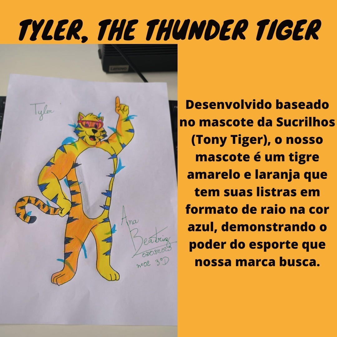 thundertitan23's tweet photo. Conheça o nosso mascote oficial, Tyler The Thunder Tiger!

#esporte #lojadeesportes #lojadeartigosesportivos #mascote #mascotedeloja #lojadeartigosesportivo https://t.co/ShZZyGAIOA
