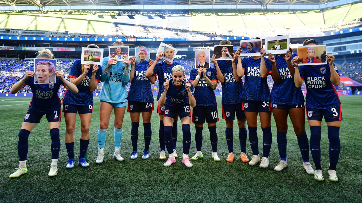 reignfc's tweet photo. Your Starting XI 🤩🤡

#ReignSupreme #ForeverRapinoe https://t.co/cdWqsAVUIV
