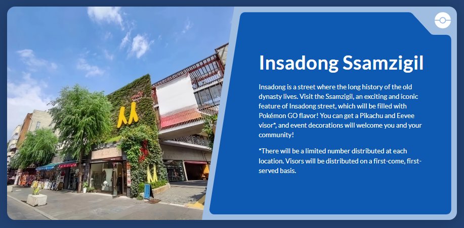 BPost111's tweet photo. CITY #SAFARIZONE SEOUL 2023

Insadong Ssamzigil
37.57420,126.98480

Namsan Seoul Tower Plaza
37.55120,126.98820

Dongdaemun Hyundai City Outlets
37.56870,127.00770

More info here:
https://t.co/oNpCDhcTMt https://t.co/DmYASXunhr