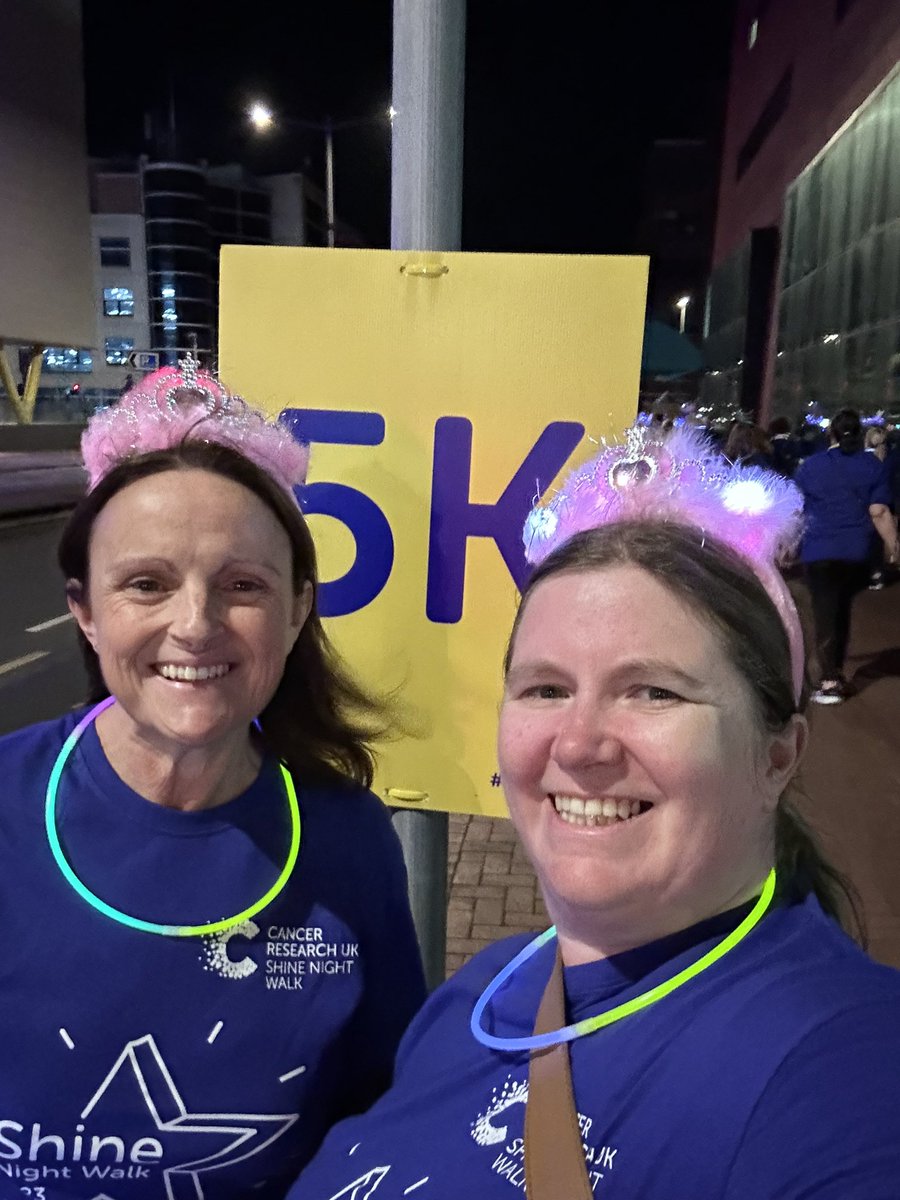 Half way! #shinewalk