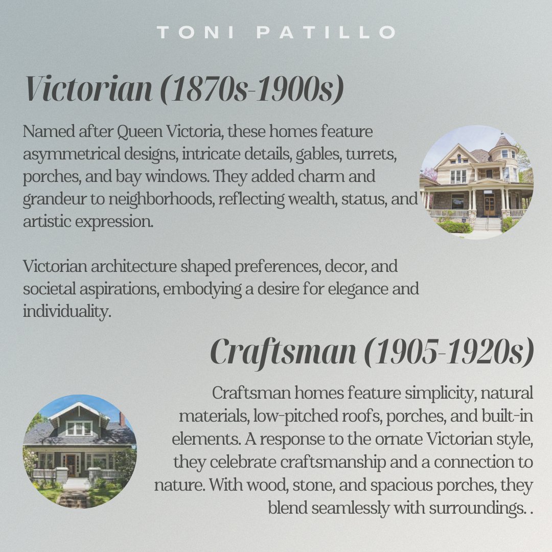 tonipatillo's tweet image. Dive into the captivating tapestry of American home design! From the timeless charm of Colonial homes to the enchanting Victorian wonders, witness the evolution of our living spaces. 🏡 ⁠
⁠
Visit my Facebook page for full details!

#ArchitecturalEvolution #LuxuryRealEstate