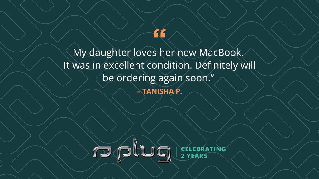 plugbettertech's tweet image. Today is our 2-year birthday and all we have to say is... thank you! ⁠⁠⁠
Because of you, we&apos;ve prevented ONE MILLION POUNDS of working devices from ending up in landfills. 🌎⁠
⁠⁠
RT to celebrate our 2nd birthday with us ❤️ 🔌 🍰