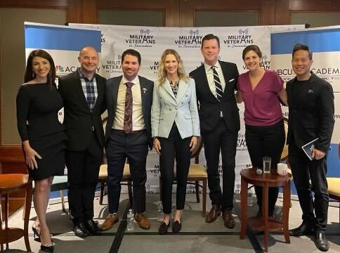 Thank you <a href="/MVJNetwork/">Military Veterans in Journalism</a> for partnering on the <a href="/NBCUniversal/">NBCUniversal</a> #MVJ2023 panel on creating connection between civilian news viewers and military veterans!

Learn more about the #MVJ2023 Convention: 2023.mvj.network/details/
