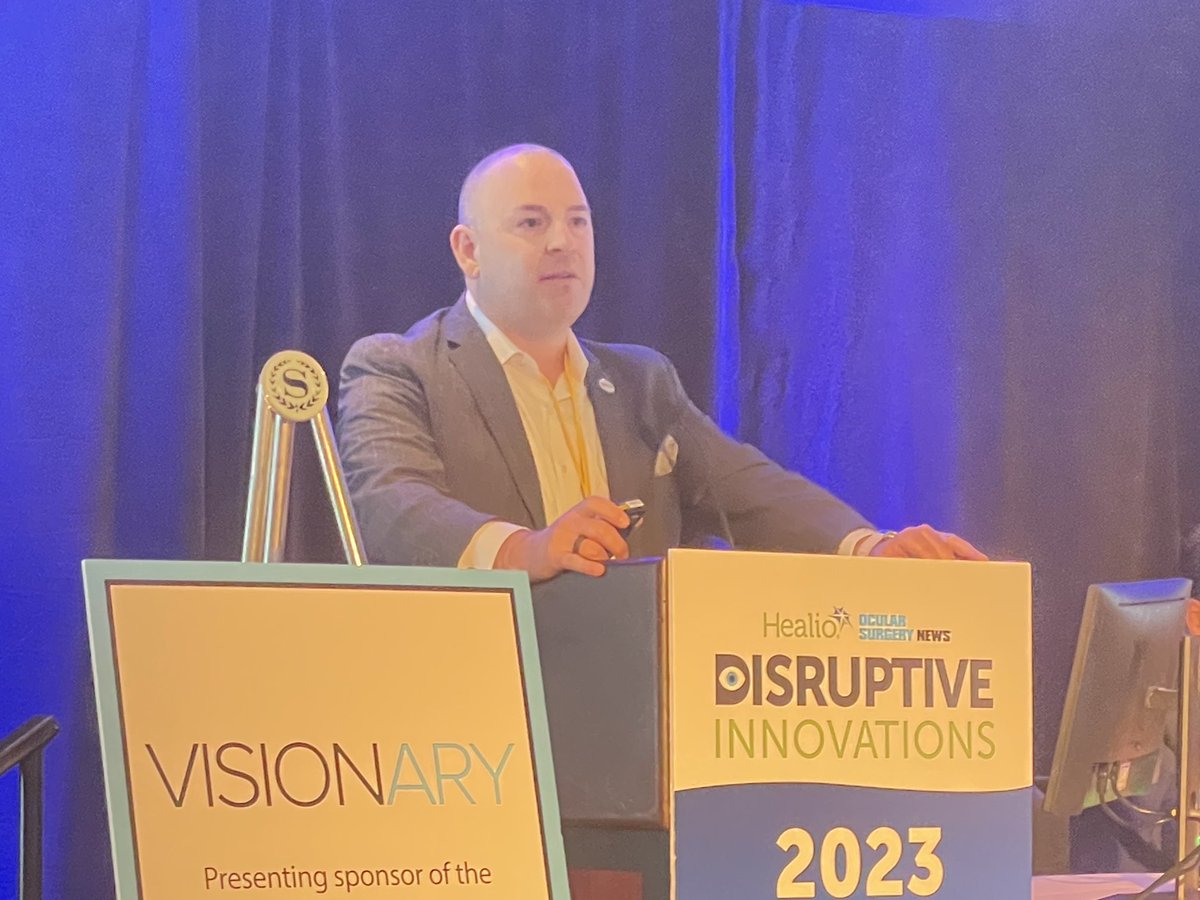 Greg Kunst shares the Aurion Biotech story on cell therapy for endothelial corneal disease ⁦@OSNNewYork⁩