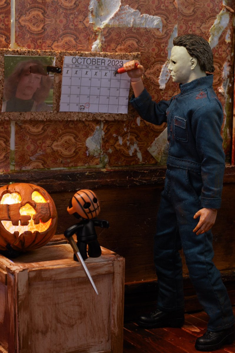 The waiting game 🎃🗓️😩
#MezcoMondays #WTFWednesday #Halloween #Horrorfam #MichaelMyers 
@mezcotoyz