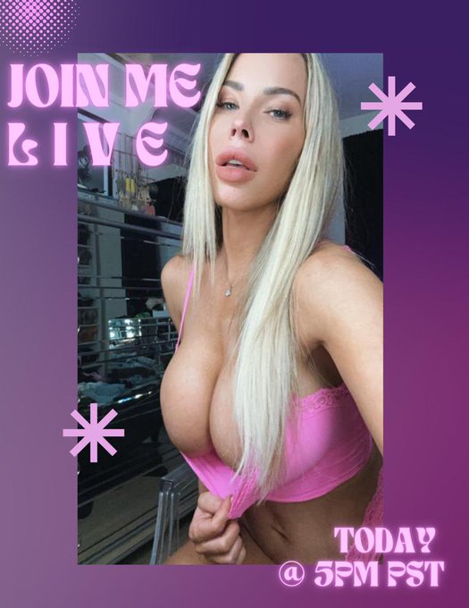 Going LIVE tonight at 5pm!! https://t.co/9kCxavGZAb https://t.co/dXqlNtb4Lh