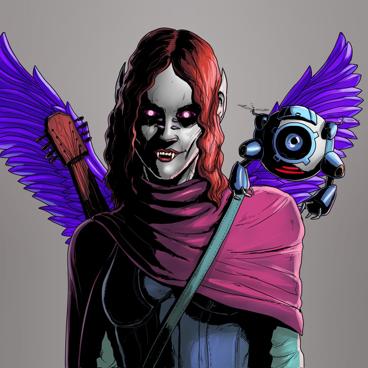 Edthegreat562's tweet photo. Flex Friday. My top 2 vamps with their blacklight upgrade. Show me some blacklight upgrades!
#NFTs #vampireinvasion https://t.co/PohYfM5Qto