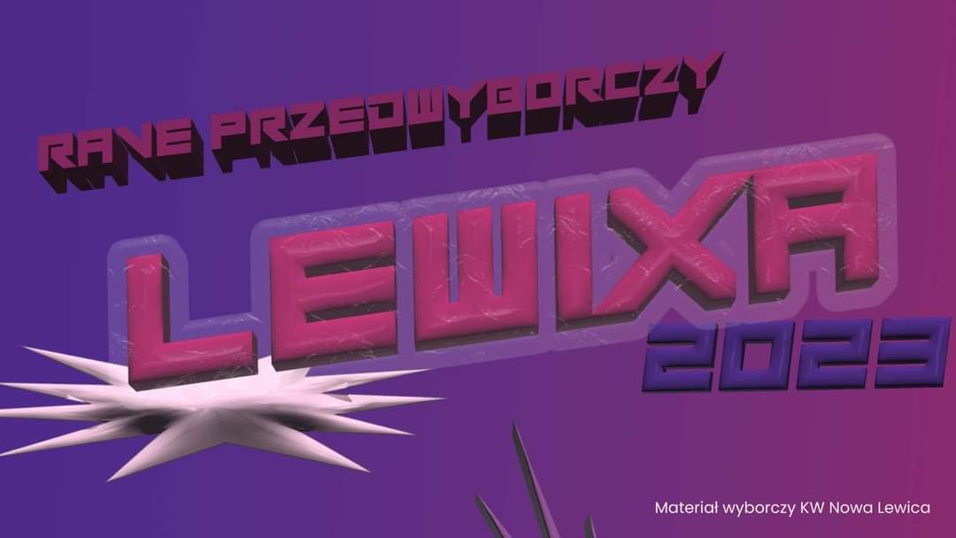 drobotemilia's tweet photo. Zastanawiacie się jak spędzić ostatnie godziny kampanii w Krakowie? 

Lewicowy Rave, czwartek 12.10, godzina 22:00, ul. Szpitalna 1 https://t.co/l76nkAM8yd