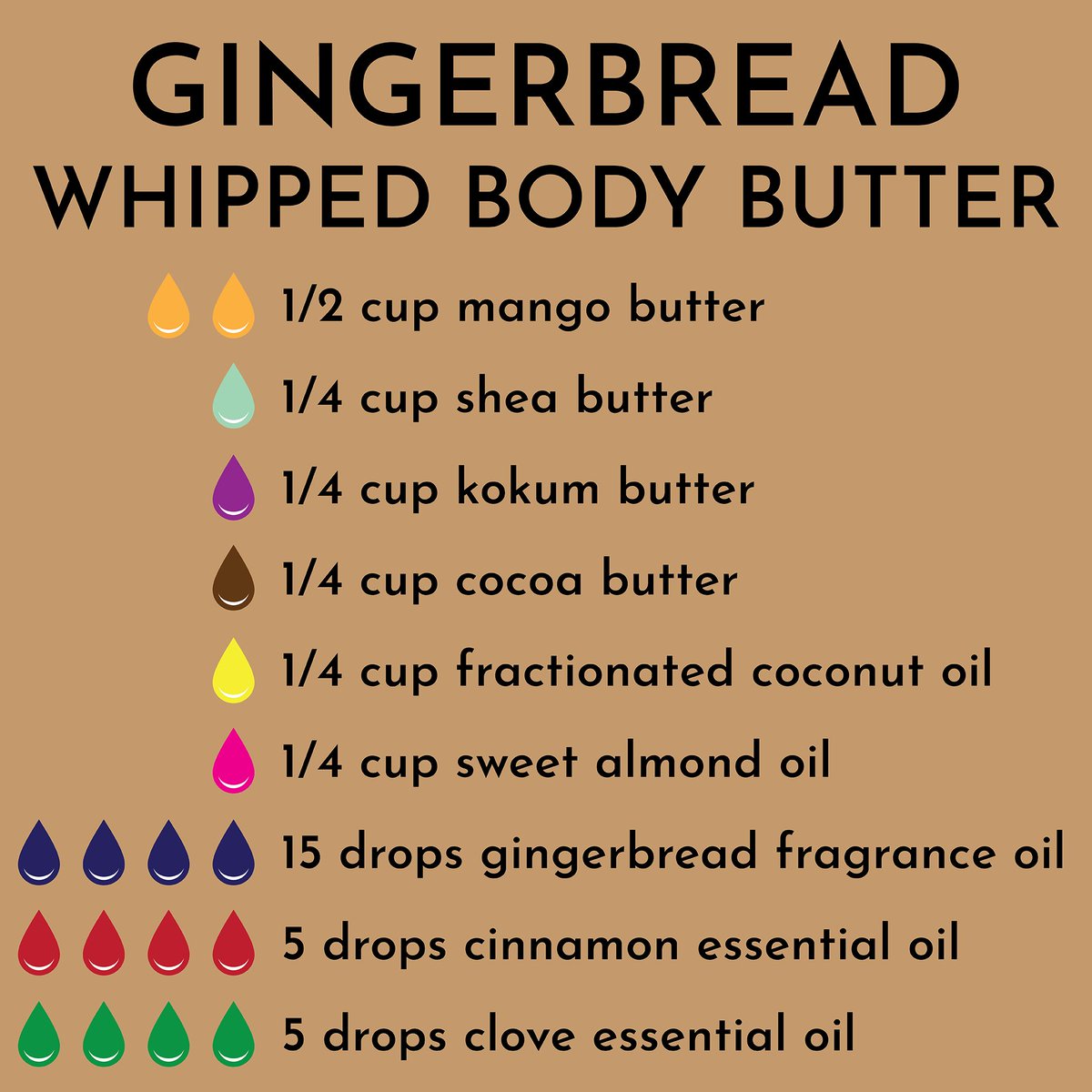 FALL IS HERE!! 🍁
What better way to bring in the aromatic scents of the Autumn air. This is absolutely the best whipped body butter we've ever tried. It’s soft, silky, and extremely moisturizing— and all without being overly greasy.

ENJOY!