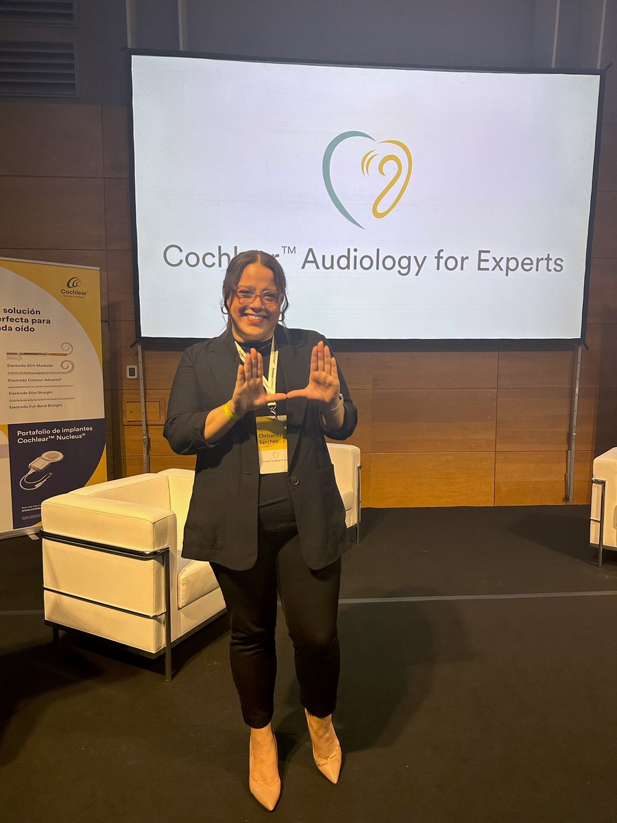 Our very own <a href="/SanchezAuD/">Chrisanda Sanchez</a> was invited to Brazil to speak to a group of expert audiologists in Latin America on cochlear implant evaluations &amp; programming for children. What an amazing way to represent <a href="/umiamimedicine/">Miller Medicine</a>’s Children’s Hearing Program globally.