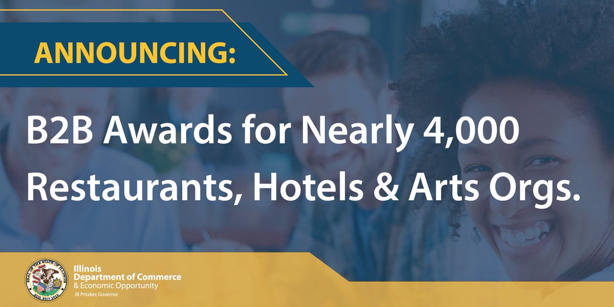 B2B By the Numbers: ✅ Nearly 4K awards ✅ Grantees in 500+ cities & 95 counties ✅ All B2B & BIG =19,500 biz awards totaling nearly $700M bit.ly/3PK12PI