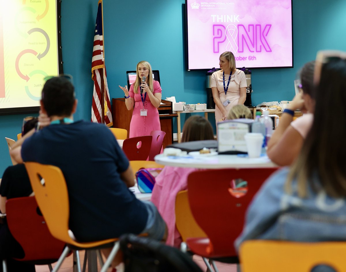 BISHouston's tweet image. Learning from the experts! Enjoying afternoon tea at our reading skills masterclass for parents to understand more about supporting our #naeachievers as they move into the next phase of their reading journey, moving from learning to read to reading to learn!  #BISHouston