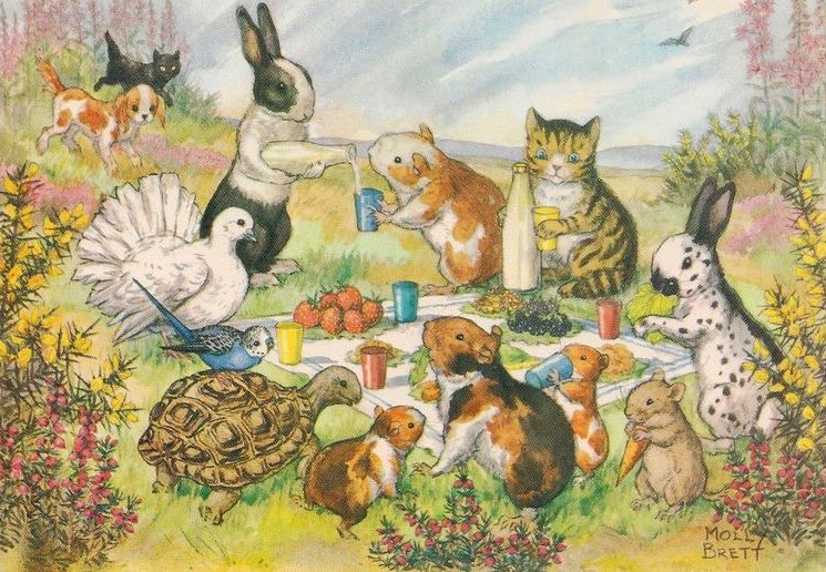 sadderlizards's tweet photo. little critter picnic https://t.co/hEWb9pfj4V
