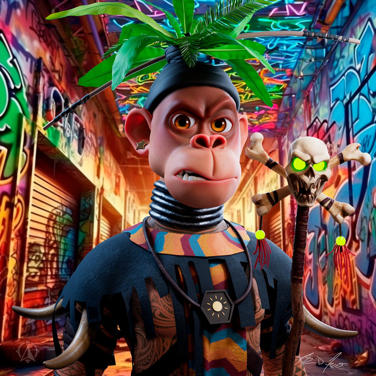 Updated my Shaman, possibly for the final time...👀
That fur hat was just begging to become a forge block! <a href="/MgangaTribe/">Mganga Tribe</a>