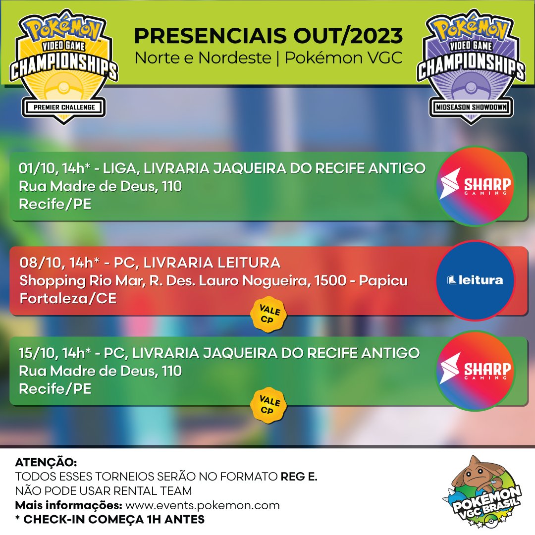 Pokémon GO Recife - Presenciais