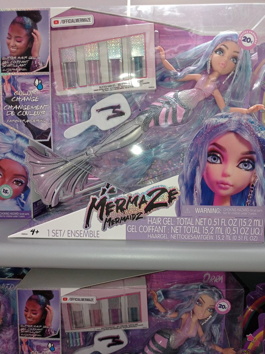 winxclubpretty's tweet image. Mermaze Mermaidz Collector Edition Orra Doll
#MermazeMermaidz #Mermaze #Mermaidz #Doll #MermazeMermaidzDoll #MermaidDoll #Mermaid #MermazeMermaidzCollectorEdition #Collector #MermazeMermaidzCollector #CollectorEdition #Orra #CollectorDoll #Deluxe #ColorChange #TiendaMGI