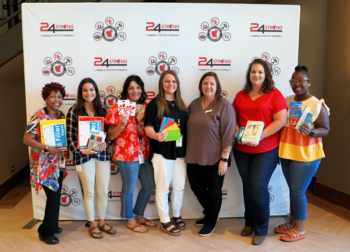 Thank you to Emily Ward and her coworkers at Benchmark Physical Therapy for helping our school social workers positively change lives with your donations! #whateverittakes #24Strong #positivelychanginglives #benchmarkphysicaltherapyrocks