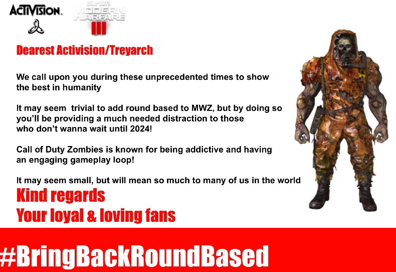 Dear Activision and Treyarch… #BringBackRoundBased